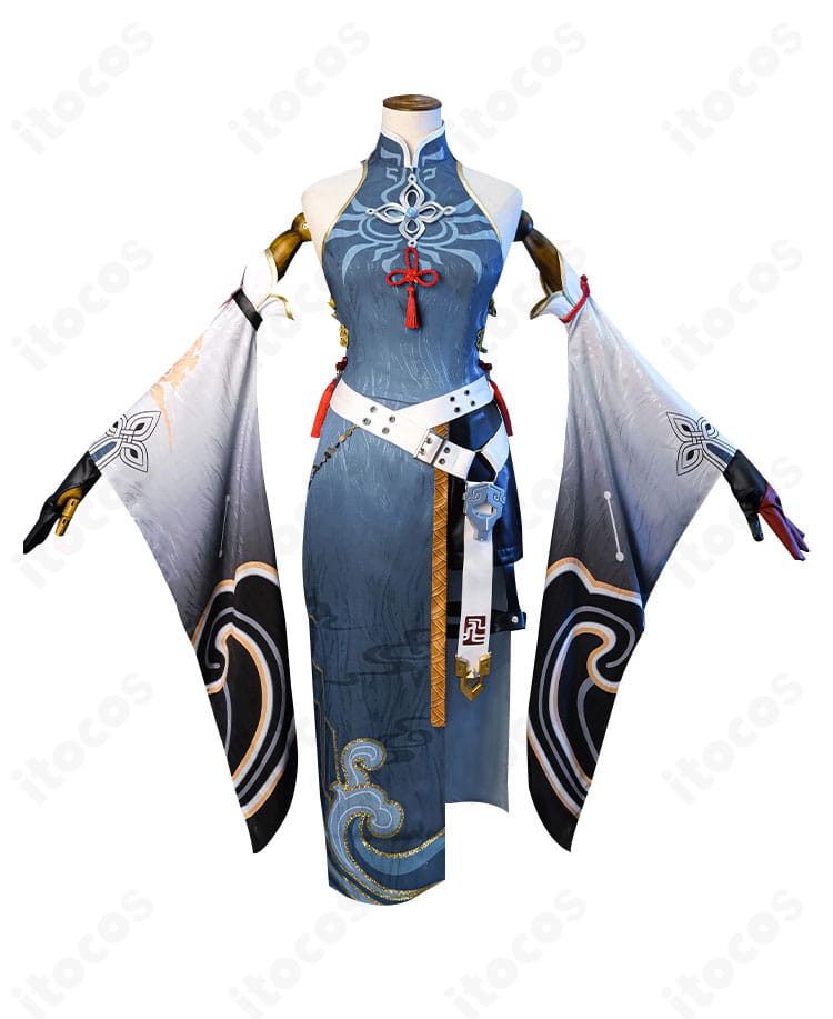 崩壊：スターレイル 飛霄 コスプレ衣装の正面全体像。イベント向けの高再現ディテール