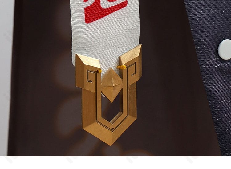 飛霄コスプレ アクセサリー一式と装飾パーツの配置