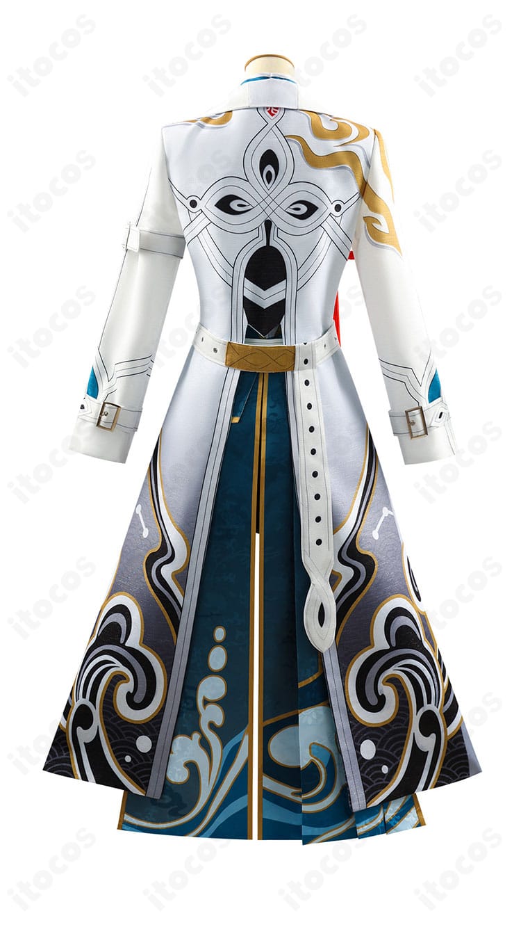 飛霄 天撃将軍コスプレ衣装の背面全体カット