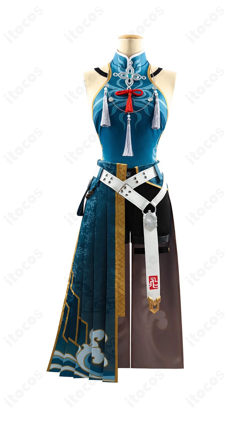 飛霄コスプレ 内搭トップスの正面ディテール