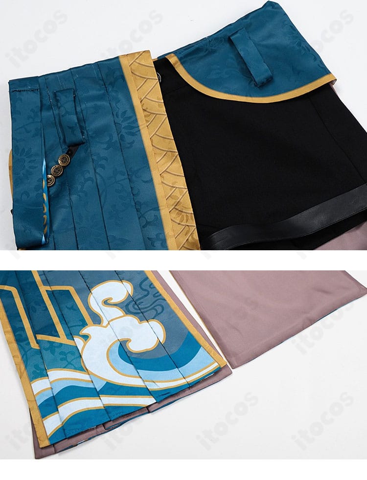 飛霄コスプレ 全体装飾のレイアウトと質感