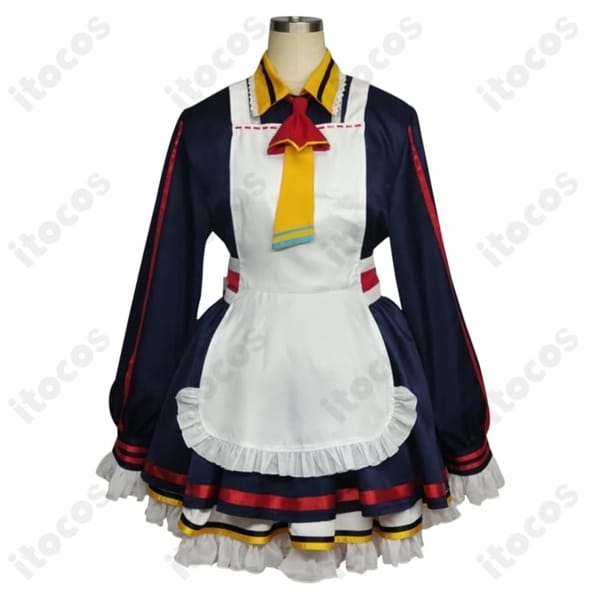 ブルーアーカイブ 愛清フウカ コスプレ衣装。メイド風で高再現、撮影・イベントに最適