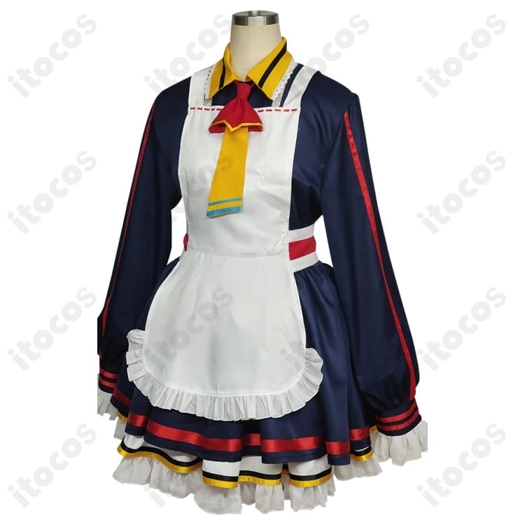 ブルーアーカイブ 愛清フウカ コスプレ衣装。メイド風で高再現、撮影・イベントに最適 - 2枚目の画像
