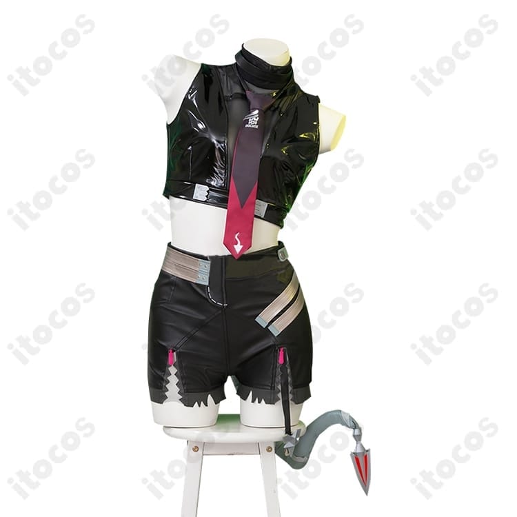 ゼンレスゾーンゼロ ジェーン・ドゥ衣装 高再現コス｜動きやすく写真映えするアーバンスタイル - 3枚目の画像