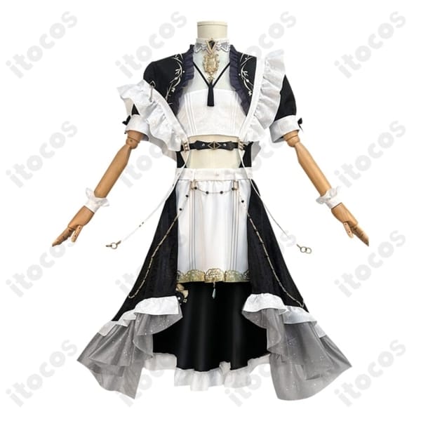 NU:カーニバル レイ メイド服コスプレ 高再現で撮影映え、快適な着用感のフルセット