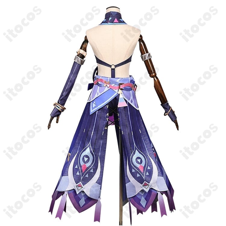 原神 シトラリ コスプレ衣装｜高再現レオタード一式でエレガントに映える、動きやすい完成セット - 3枚目の画像