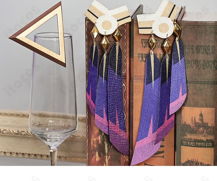 原神 シトラリ 髪飾りとアクセサリー一式の詳細。色調統一と素材感、撮影映えする反射具合を確認できます。