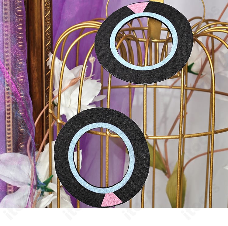 原神 シトラリ 髪飾りの接写。カラーアクセントと形状、装着位置の目安が分かる画像。