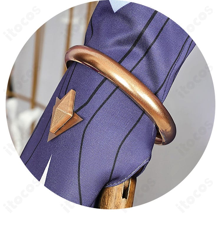 原神 シトラリ 右手首飾りの接写。左右でデザインが揃う統一感と細部の加工を強調。