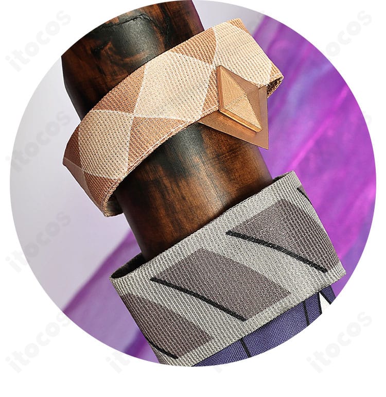 原神 シトラリ 腕部アクセサリーの詳細。アームと手袋の接続部の仕上げ、模様再現が分かります。