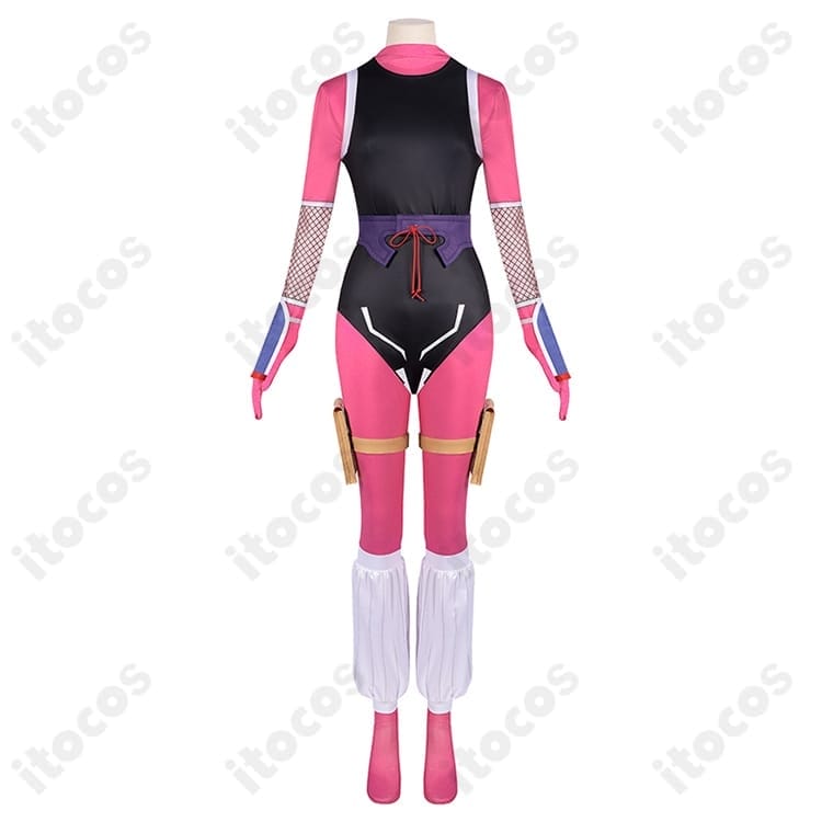 出浦白津莉 コスプレ衣装｜高再現のくノ一スーツ＆コート、伸縮素材で動きやすく撮影映え - 3枚目の画像