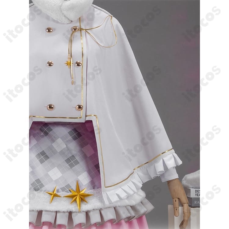 アイカツ！10th 星宮いちご ホワイトポンチョ衣装 高再現で可憐、撮影会・イベントに最適 - 3枚目の画像