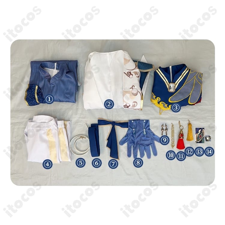 あんさんぶるスターズ！！ 天祥院英智 フェアリーテイル衣装 高再現で撮影映え、イベントに最適 - 4枚目の画像