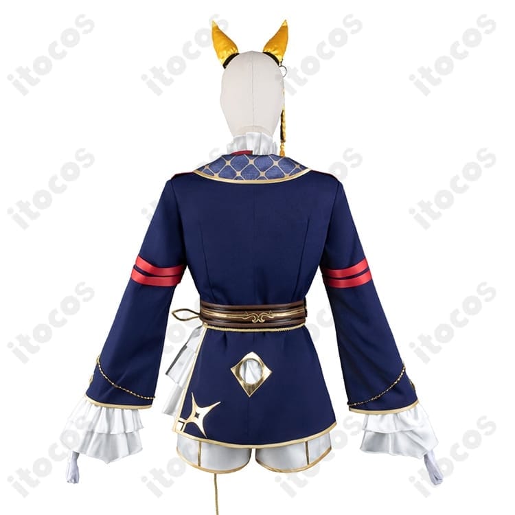 高再現の勝負服で軽やかに映える。ウマ娘 カルストンライトオ コスプレ衣装 - 4枚目の画像