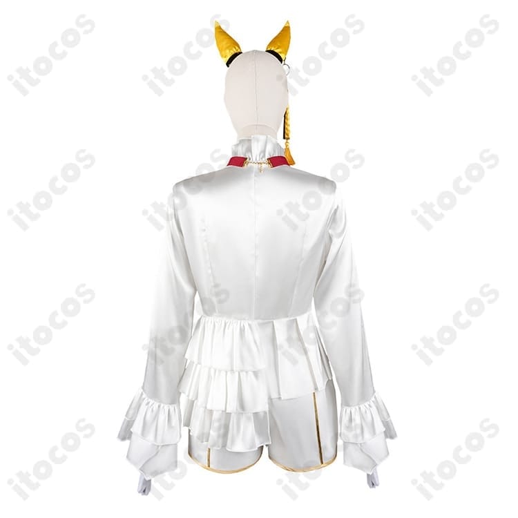 高再現の勝負服で軽やかに映える。ウマ娘 カルストンライトオ コスプレ衣装 - 6枚目の画像