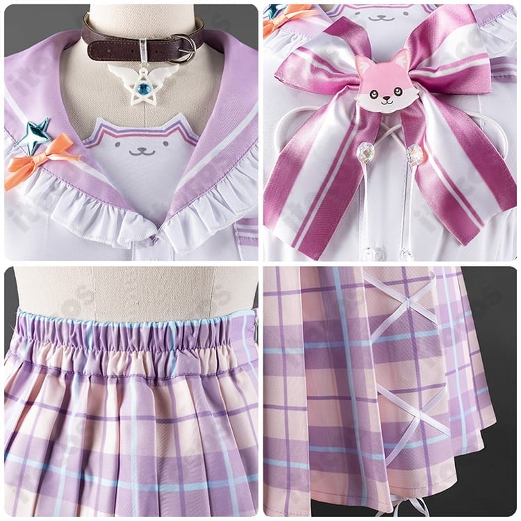 ホロライブ 博衣こより 白衣コスプレ衣装｜快適な着用感でイベントも撮影も高再現 - 4枚目の画像