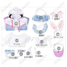 兎田ぺこら 2024水着新衣装コスプレ｜高再現で軽やか、撮影やイベントに最適 - 8枚目の画像（サムネイル）