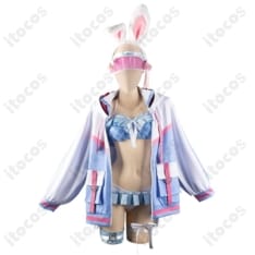 兎田ぺこら 2024水着新衣装コスプレ｜高再現で軽やか、撮影やイベントに最適 - 1枚目の画像（サムネイル）
