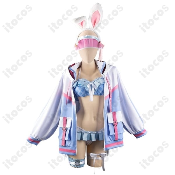兎田ぺこら 2024水着新衣装コスプレ｜高再現で軽やか、撮影やイベントに最適