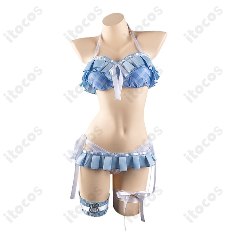 兎田ぺこら 2024水着新衣装コスプレ｜高再現で軽やか、撮影やイベントに最適 - 5枚目の画像