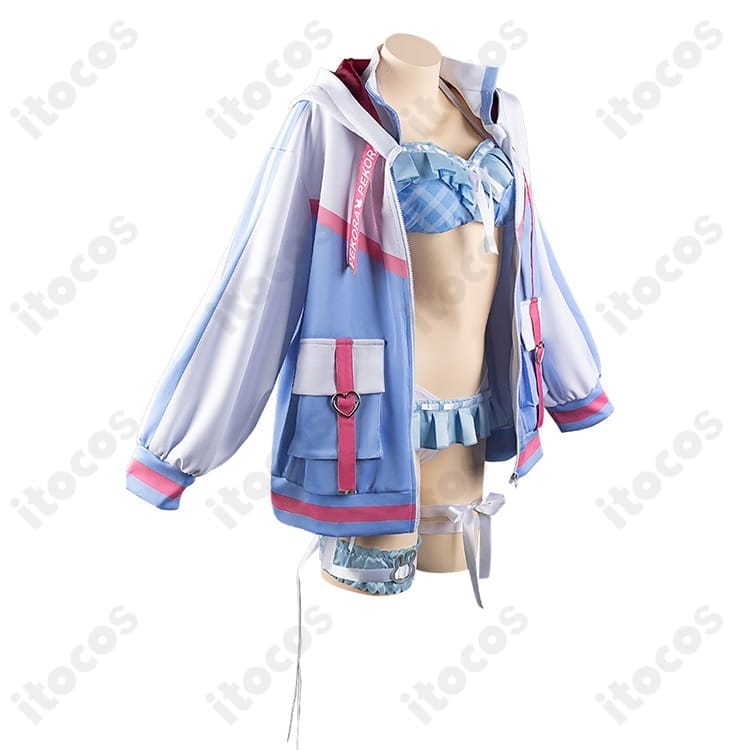 兎田ぺこら 2024水着新衣装コスプレ｜高再現で軽やか、撮影やイベントに最適 - 2枚目の画像