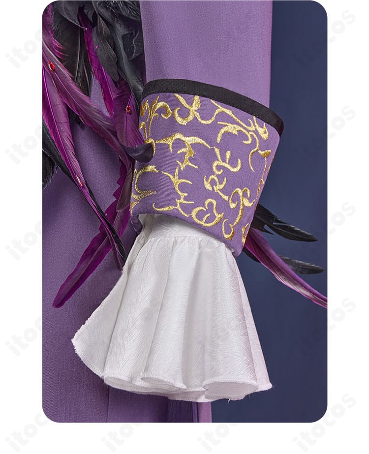 Identity V フレデリック・クレイバーグ 衣装の袖口装飾。クラシック調のトリムとボタンがエレガント。