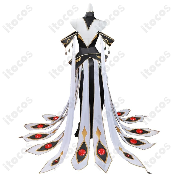 コードギアス C.C. ブリタニア衣装コスプレ。高再現の宮廷ドレスで撮影・イベントをエレガントに - 3枚目の画像