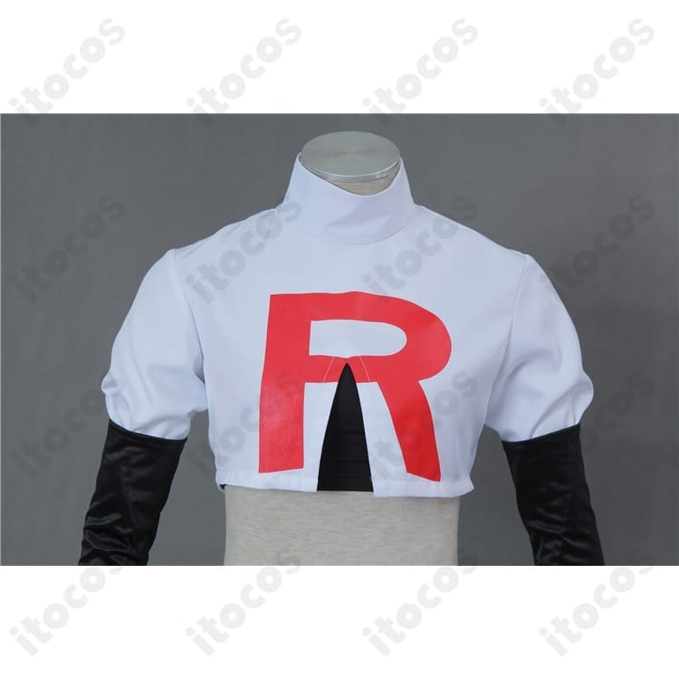 ムサシ（ロケット団）制服コスプレ｜高再現度で快適、イベント・撮影に最適 - 5枚目の画像