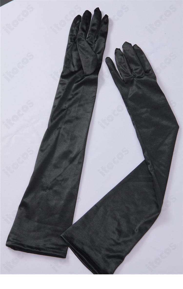 ムサシ コスプレ衣装 手袋の指先ディテール。撮影時のポージングに映える質感とラインをクローズアップ。