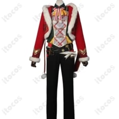 真白友也『ウィンターサンタ』高再現衣装｜あんさんぶるスターズ！撮影・イベントに最適 - 1枚目の画像（サムネイル）