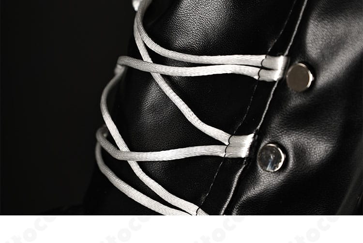 芳澤かすみ 怪盗服コスプレ衣装の袖口装飾とカフスディテール