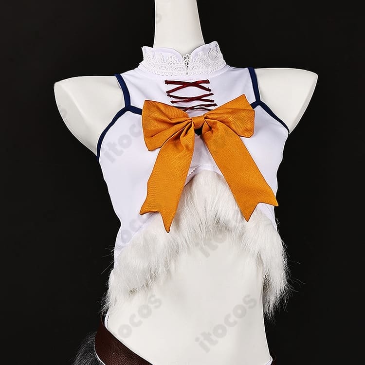 回復術士のやり直し セツナ 氷狼族コスプレ衣装 高再現度でイベント・撮影に最適 - 4枚目の画像