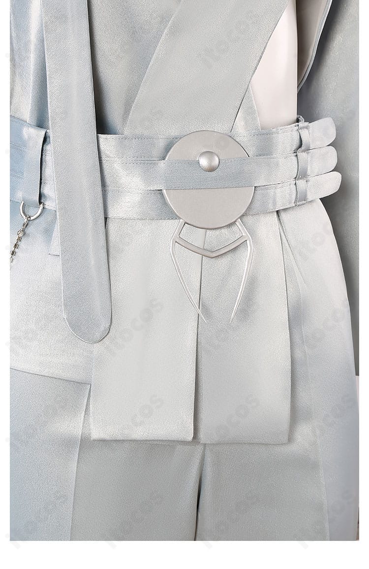 ALIEN STAGE ルカ ROUND7新衣装の腰帯・腰飾りの拡大写真。チェーンと意匠の組み合わせ