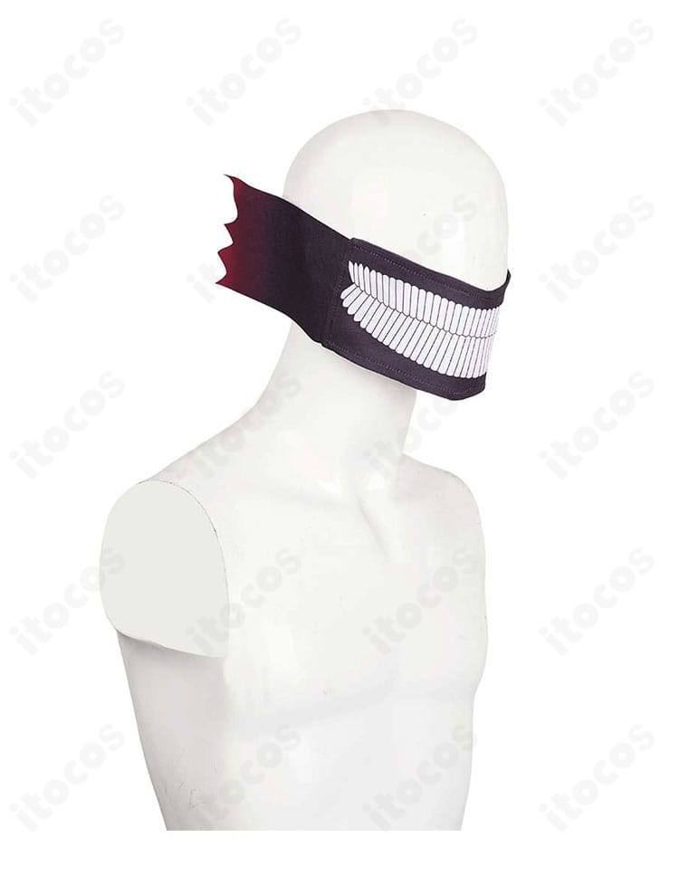 高倉健（オカルン）変身マスク左側面の装飾詳細。バランスと線の流れを捉えた画像