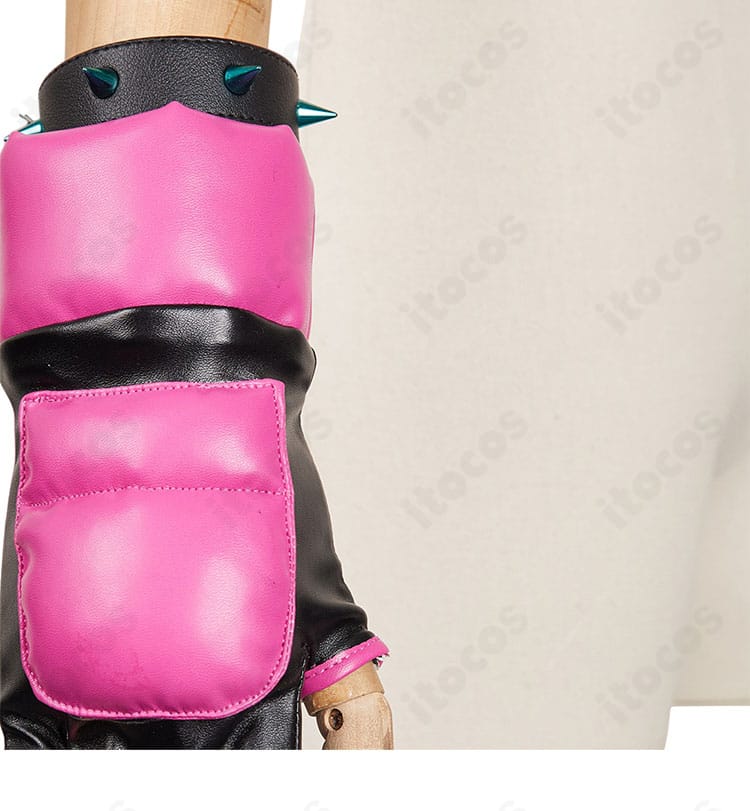 手甲・グローブの装飾アップ。ハン・ジュリ バニーVer.の拳周りアクセントを捉えた画像。