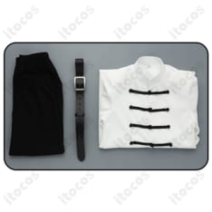 銀魂 神威 白チャイナ衣装｜高再現と動きやすさでイベント・撮影に最適 - 5枚目の画像（サムネイル）