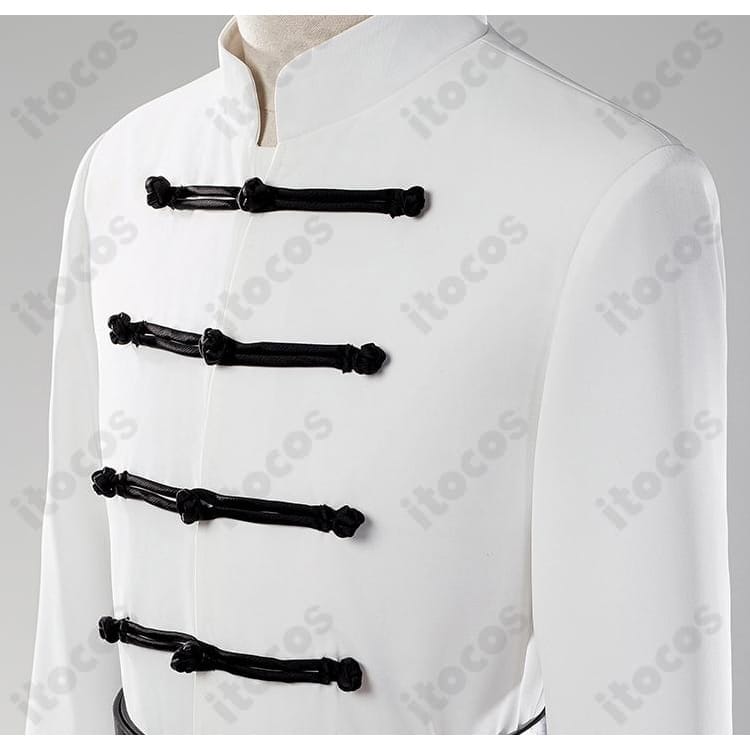 銀魂 神威 白チャイナ衣装｜高再現と動きやすさでイベント・撮影に最適 - 4枚目の画像