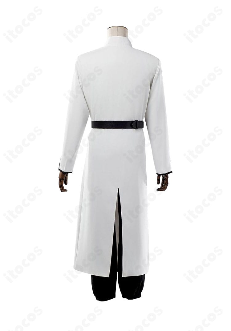 神威 白チャイナ衣装の背面。背中のラインとフィット感、丈感のバランスが分かる参考画像