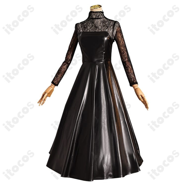 SAKAMOTO DAYS 大佛（おさらぎ）黒ドレス＋ベール 高再現で撮影映え、イベントにも最適 - 2枚目の画像