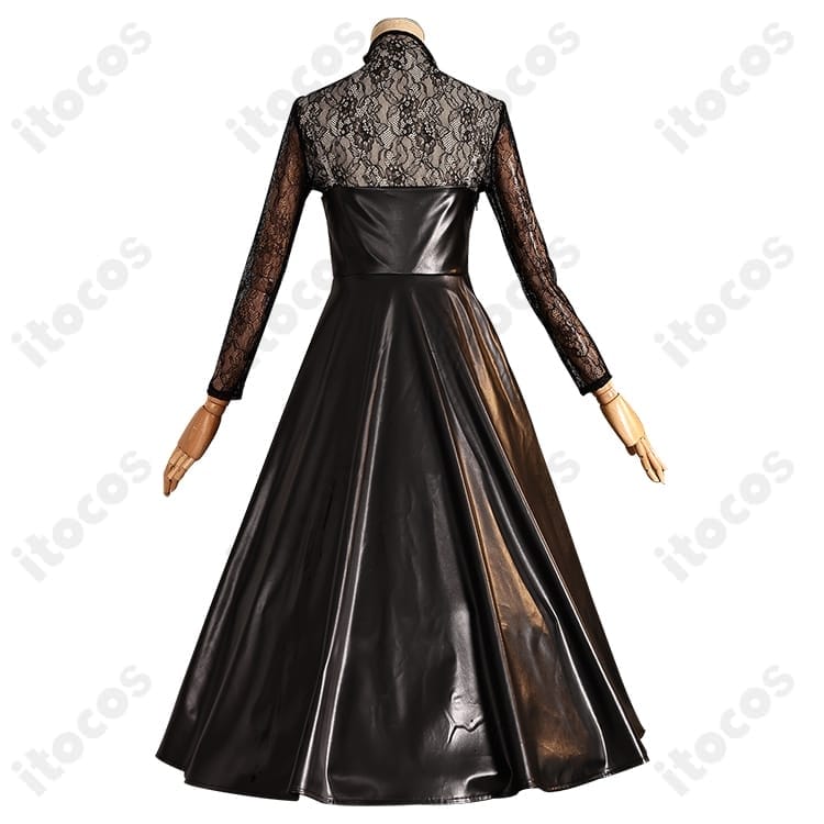 SAKAMOTO DAYS 大佛（おさらぎ）黒ドレス＋ベール 高再現で撮影映え、イベントにも最適 - 3枚目の画像