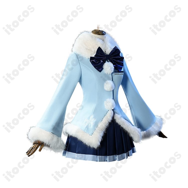 雪ミク2012年 ふわふわコート衣装｜高再現＆ふわもこ質感で冬撮影に最適 - 2枚目の画像