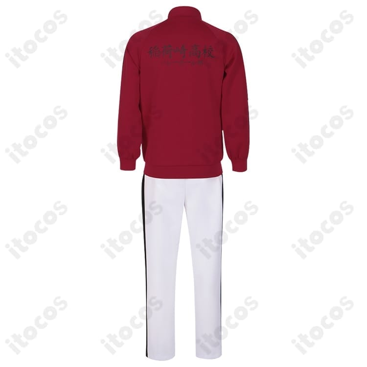 ハイキュー!! 北信介 稲荷崎高校ジャージ｜高再現刺繍と動きやすさでイベント&撮影に最適 - 4枚目の画像