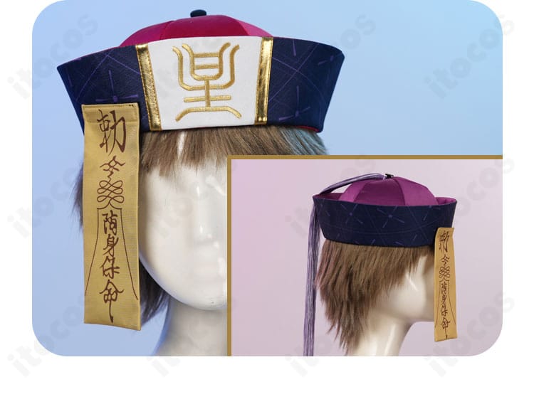 ハロウィン帽子の装飾ディテール。リボンと飾りの質感、縁取りの仕上げが分かる近接カット。