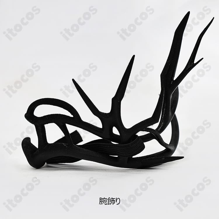 アークナイツ ロゴス『バンシー王政』高再現コスプレ衣装。クールで撮影映え、イベントに最適 - 5枚目の画像