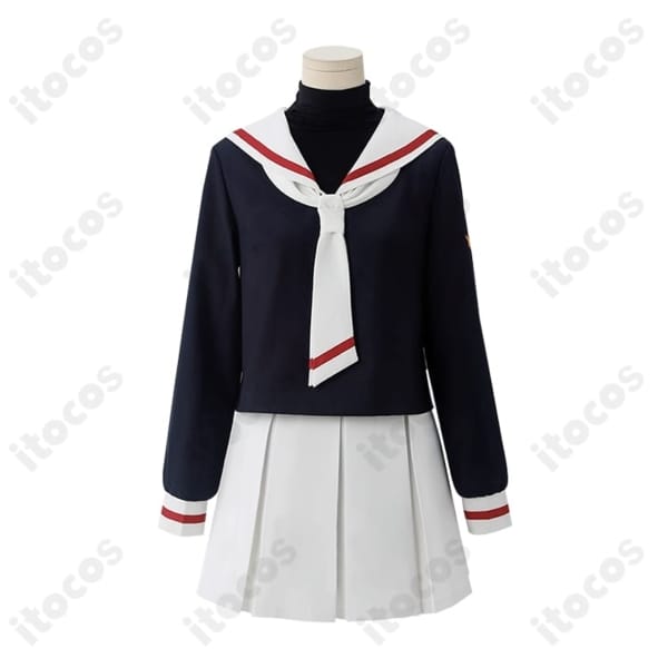 カードキャプターさくら 友枝小学校 冬制服 高再現刺繍で清楚に映えるコスプレ衣装