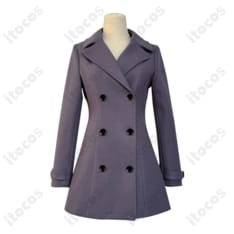 ノラガミ 壱岐ひより 冬服コート＋マフラー 高再現で暖かく、撮影・イベントに最適 - 3枚目の画像（サムネイル）