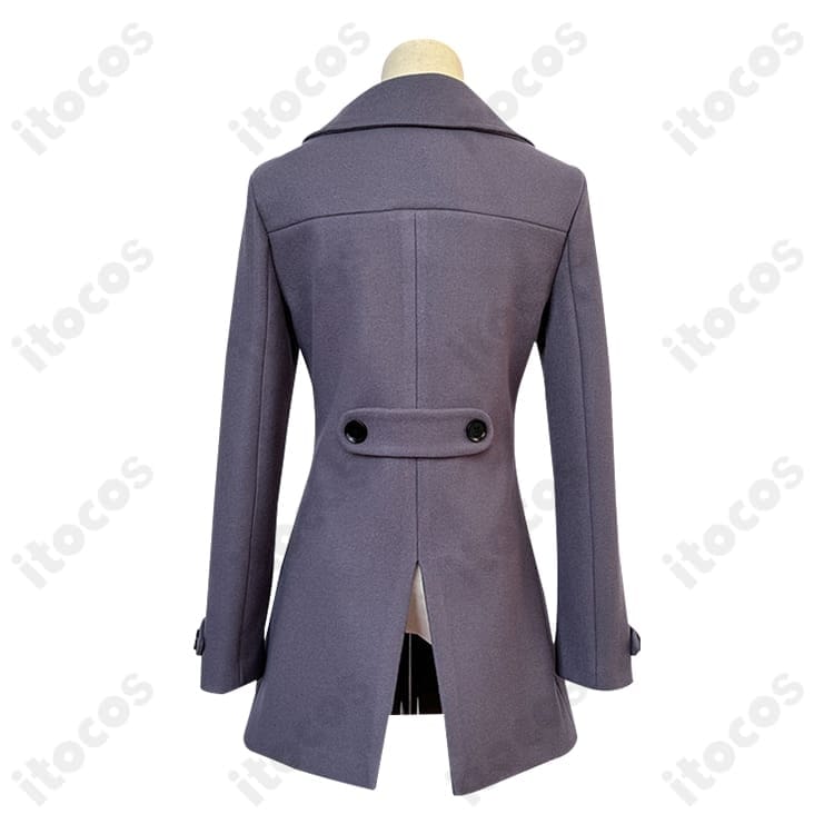 ノラガミ 壱岐ひより 冬服コート＋マフラー 高再現で暖かく、撮影・イベントに最適 - 4枚目の画像