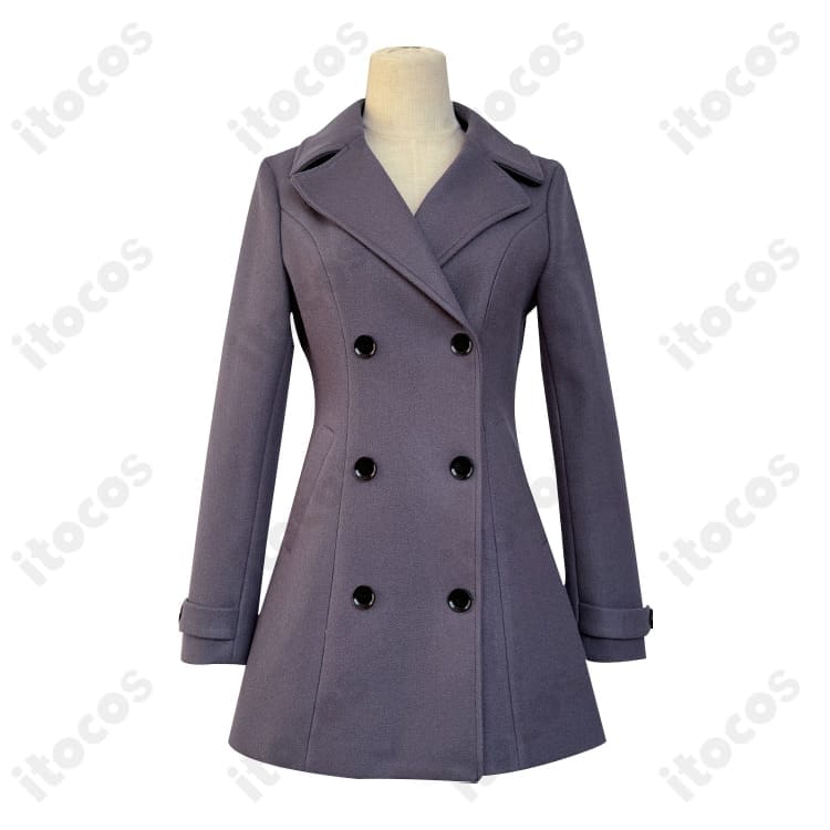 ノラガミ 壱岐ひより 冬服コート＋マフラー 高再現で暖かく、撮影・イベントに最適 - 3枚目の画像