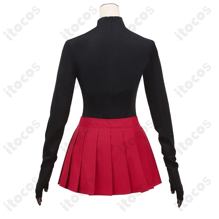 遠坂凛 Fate/EXTRA Record版 学園制服コスプレ 高再現・快適設計で撮影に最適 - 3枚目の画像