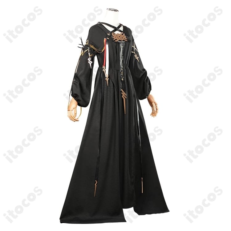 アークナイツ ロゴス コスプレ衣装 高再現の刺繍装飾で撮影映え｜セット付・S〜XL・送料無料 - 2枚目の画像